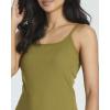 image:imageReal Essentials 3 Pack Womens Spaghetti Strap Tank Ribbed Mini Dress with Builtin Bra Summer Sundress Casual Lounge DressesSet 3
