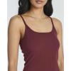 image:imageReal Essentials 3 Pack Womens Spaghetti Strap Tank Ribbed Mini Dress with Builtin Bra Summer Sundress Casual Lounge DressesSet 6