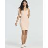 image:imageReal Essentials 3 Pack Womens Spaghetti Strap Tank Ribbed Mini Dress with Builtin Bra Summer Sundress Casual Lounge DressesSet 7