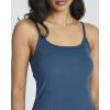 image:imageReal Essentials 3 Pack Womens Spaghetti Strap Tank Ribbed Mini Dress with Builtin Bra Summer Sundress Casual Lounge DressesSet 7