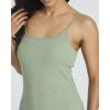 image:imageReal Essentials 3 Pack Womens Spaghetti Strap Tank Ribbed Mini Dress with Builtin Bra Summer Sundress Casual Lounge DressesSet 8