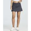image:imageReal Essentials 3 PackWomens 14 Pleated Tennis Skorts Golf Skirt High Waisted Athletic Running Casual Shorts with PocketsSet 1
