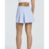 image:imageReal Essentials 3 PackWomens 14 Pleated Tennis Skorts Golf Skirt High Waisted Athletic Running Casual Shorts with PocketsSet 3