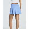 image:imageReal Essentials 3 PackWomens 14 Pleated Tennis Skorts Golf Skirt High Waisted Athletic Running Casual Shorts with PocketsSet 4