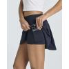 image:imageReal Essentials 3 PackWomens 14 Pleated Tennis Skorts Golf Skirt High Waisted Athletic Running Casual Shorts with PocketsSet 5