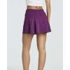image:imageReal Essentials 3 PackWomens 14 Pleated Tennis Skorts Golf Skirt High Waisted Athletic Running Casual Shorts with PocketsSet 6