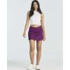 image:imageReal Essentials 3 PackWomens 14 Pleated Tennis Skorts Golf Skirt High Waisted Athletic Running Casual Shorts with PocketsSet 6