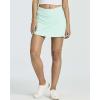 image:imageReal Essentials 3 PackWomens 14 Pleated Tennis Skorts Golf Skirt High Waisted Athletic Running Casual Shorts with PocketsSet 7