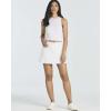 image:imageReal Essentials 3 PackWomens 14 Pleated Tennis Skorts Golf Skirt High Waisted Athletic Running Casual Shorts with PocketsSet 8