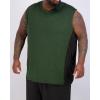 image:imageReal Essentials 3 amp 5 PackMens Dry Fit Workout Running Tank Top Gym Sleeveless Muscle Athletic Shirt Big amp Tall AvailableBig  Tall  Set H