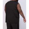 image:imageReal Essentials 3 amp 5 PackMens Dry Fit Workout Running Tank Top Gym Sleeveless Muscle Athletic Shirt Big amp Tall AvailableBig  Tall  Set I