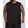 image:imageReal Essentials 3 amp 5 PackMens Dry Fit Workout Running Tank Top Gym Sleeveless Muscle Athletic Shirt Big amp Tall AvailableBig  Tall  Set J