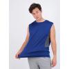 image:imageReal Essentials 3 amp 5 PackMens Dry Fit Workout Running Tank Top Gym Sleeveless Muscle Athletic Shirt Big amp Tall AvailableRegular Size  Set E