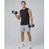 image:imageReal Essentials 3 amp 5 PackMens Dry Fit Workout Running Tank Top Gym Sleeveless Muscle Athletic Shirt Big amp Tall AvailableRegular Size  Set M
