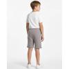 image:imageReal Essentials 4 Pack Boys Fleece Lounge Shorts  Soft PullOn Gym School Sleep amp Active Sports Shorts for KidsSet 1