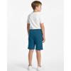 image:imageReal Essentials 4 Pack Boys Fleece Lounge Shorts  Soft PullOn Gym School Sleep amp Active Sports Shorts for KidsSet 4