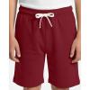image:imageReal Essentials 4 Pack Boys Fleece Lounge Shorts  Soft PullOn Gym School Sleep amp Active Sports Shorts for KidsSet 5