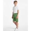 image:imageReal Essentials 4 Pack Boys Fleece Lounge Shorts  Soft PullOn Gym School Sleep amp Active Sports Shorts for KidsSet 8