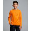 image:imageReal Essentials 4 Pack Boys Rash Guard Long Sleeve Swim Shirt UV Sun Protection Fishing amp Swimwear Tops for KidsLong Sleeve Set 4