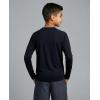 image:imageReal Essentials 4 Pack Boys Rash Guard Long Sleeve Swim Shirt UV Sun Protection Fishing amp Swimwear Tops for KidsLong Sleeve Set 5