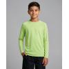 image:imageReal Essentials 4 Pack Boys Rash Guard Long Sleeve Swim Shirt UV Sun Protection Fishing amp Swimwear Tops for KidsLong Sleeve Set 6