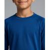 image:imageReal Essentials 4 Pack Boys Rash Guard Long Sleeve Swim Shirt UV Sun Protection Fishing amp Swimwear Tops for KidsLong Sleeve Set 8
