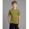 image:imageReal Essentials 4 Pack Boys Rash Guard Short Sleeve Swim Shirt UV Sun Protection Fishing amp Swimwear Tops for KidsShort Sleeve Set 1