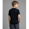 image:imageReal Essentials 4 Pack Boys Rash Guard Short Sleeve Swim Shirt UV Sun Protection Fishing amp Swimwear Tops for KidsShort Sleeve Set 3
