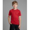 image:imageReal Essentials 4 Pack Boys Rash Guard Short Sleeve Swim Shirt UV Sun Protection Fishing amp Swimwear Tops for KidsShort Sleeve Set 4
