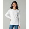 image:imageReal Essentials 4 Pack Girls Cotton Long Sleeve Crew Neck TShirt  Athletic Tee Shirt for Teens Kids Youth Ages 416Set 3