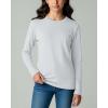 image:imageReal Essentials 4 Pack Girls Cotton Long Sleeve Crew Neck TShirt  Athletic Tee Shirt for Teens Kids Youth Ages 416Set 5