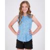image:imageReal Essentials 4 Pack Girls DryFit Active Tank Top  Gym Running Workout Athletic Shirt for Kids Teens YouthSet 3