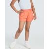 image:imageReal Essentials 4 Pack Girls DryFit Shorts  Running Athletic Basketball Gym Sports Wear for Kids amp Teens 418Set 4