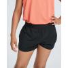 image:imageReal Essentials 4 Pack Girls DryFit Shorts  Running Athletic Basketball Gym Sports Wear for Kids amp Teens 418Set 7