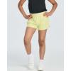 image:imageReal Essentials 4 Pack Girls DryFit Shorts  Running Athletic Basketball Gym Sports Wear for Kids amp Teens 418Set 8