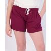 image:imageReal Essentials 4 Pack Girls Mesh Athletic Running Shorts with Pockets Teens Kids Youth Performance Gym BasketballSet 3