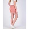 image:imageReal Essentials 4 Pack Girls Mesh Athletic Running Shorts with Pockets Teens Kids Youth Performance Gym BasketballSet 7