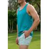 image:imageReal Essentials 4 Pack Mens Mesh 3 Athletic Zipper Shorts Workout Gym Running Basketball3inch  Set 3