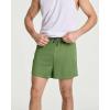 image:imageReal Essentials 4 Pack Mens Mesh 3 Athletic Zipper Shorts Workout Gym Running Basketball3inch  Set 4