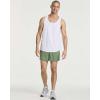 image:imageReal Essentials 4 Pack Mens Mesh 3 Athletic Zipper Shorts Workout Gym Running Basketball3inch  Set 6