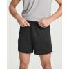 image:imageReal Essentials 4 Pack Mens Mesh 3 Athletic Zipper Shorts Workout Gym Running Basketball3inch  Set 8