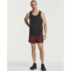 image:imageReal Essentials 4 Pack Mens Mesh 3 Athletic Zipper Shorts Workout Gym Running Basketball3inch  Set 8