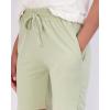 image:imageReal Essentials 4 Pack Womens 7 Bermuda Long Casual Yoga SuperSoft Loose Comfy Shorts with Pockets Available in PlusSet 1
