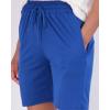 image:imageReal Essentials 4 Pack Womens 7 Bermuda Long Casual Yoga SuperSoft Loose Comfy Shorts with Pockets Available in PlusSet 4