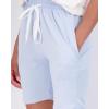 image:imageReal Essentials 4 Pack Womens 7 Bermuda Long Casual Yoga SuperSoft Loose Comfy Shorts with Pockets Available in PlusSet 7