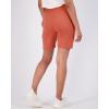 image:imageReal Essentials 4 Pack Womens 7 Bermuda Long Casual Yoga SuperSoft Loose Comfy Shorts with Pockets Available in PlusSet 8