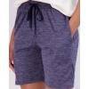 image:imageReal Essentials 4 Pack Womens 7 Bermuda Long Casual Yoga SuperSoft Loose Comfy Shorts with Pockets Available in PlusSet 9