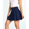 image:imageReal Essentials 4 Pack Womens Basic Casual Stretchy Mini Skirt  Skater ALine Flowy Flared Available in Plus SizeSet 2