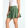 image:imageReal Essentials 4 Pack Womens Basic Casual Stretchy Mini Skirt  Skater ALine Flowy Flared Available in Plus SizeSet 3