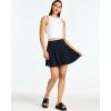 image:imageReal Essentials 4 Pack Womens Basic Casual Stretchy Mini Skirt  Skater ALine Flowy Flared Available in Plus SizeSet 5